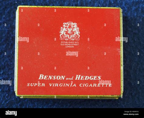 Benson and Hedges Cigarette Tin 